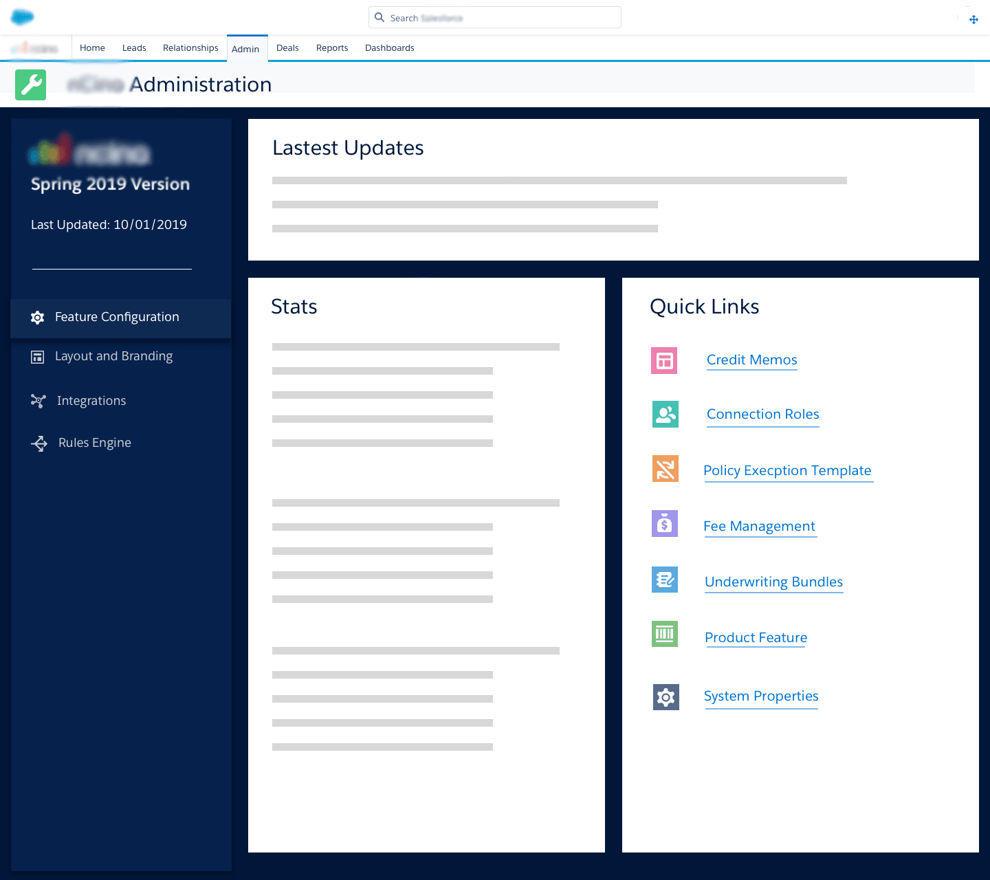 Concept 2, side nav with primary categories collapsed